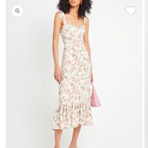 OPT floral midi dress. Size 2